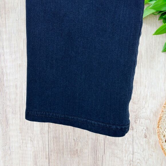 Betabrand Womens Denim Jeans Size MP Straight Leg Pull On Timeless‎ Simple - Picture 3 of 10